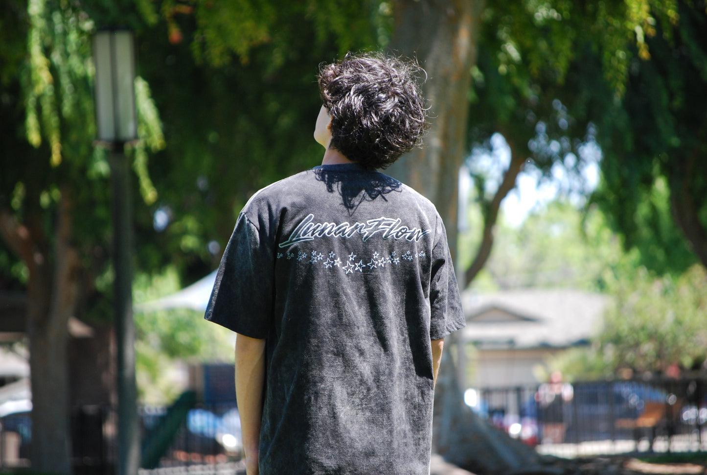 LunarFlow Acid Wash T-Shirt