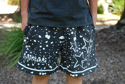 LunarFlow Acid Wash Shorts