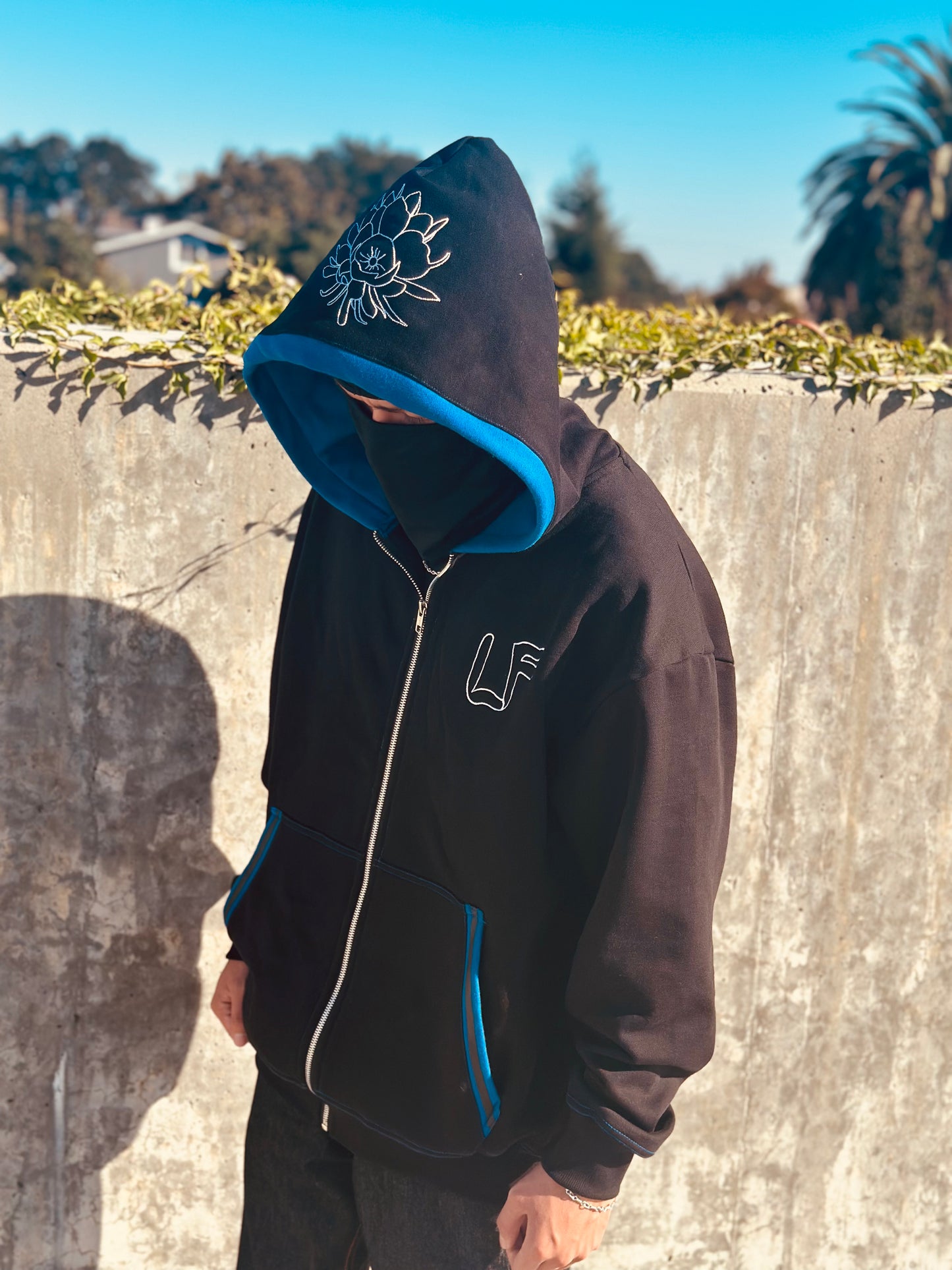 Lunarflower Zip-Up Hoodies