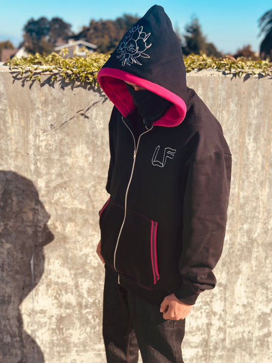 Lunarflower Zip-Up Hoodies