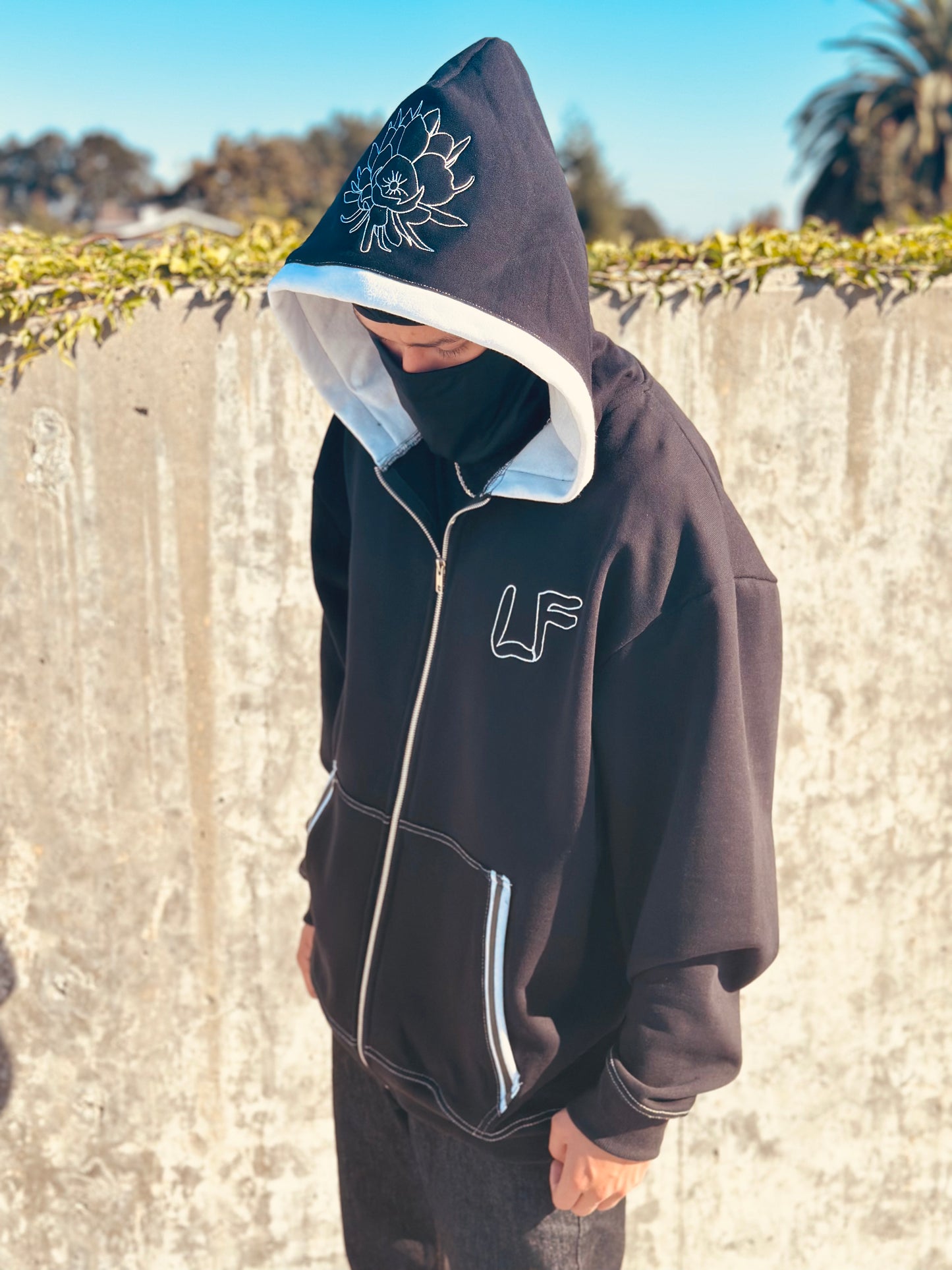 Lunarflower Zip-Up Hoodies